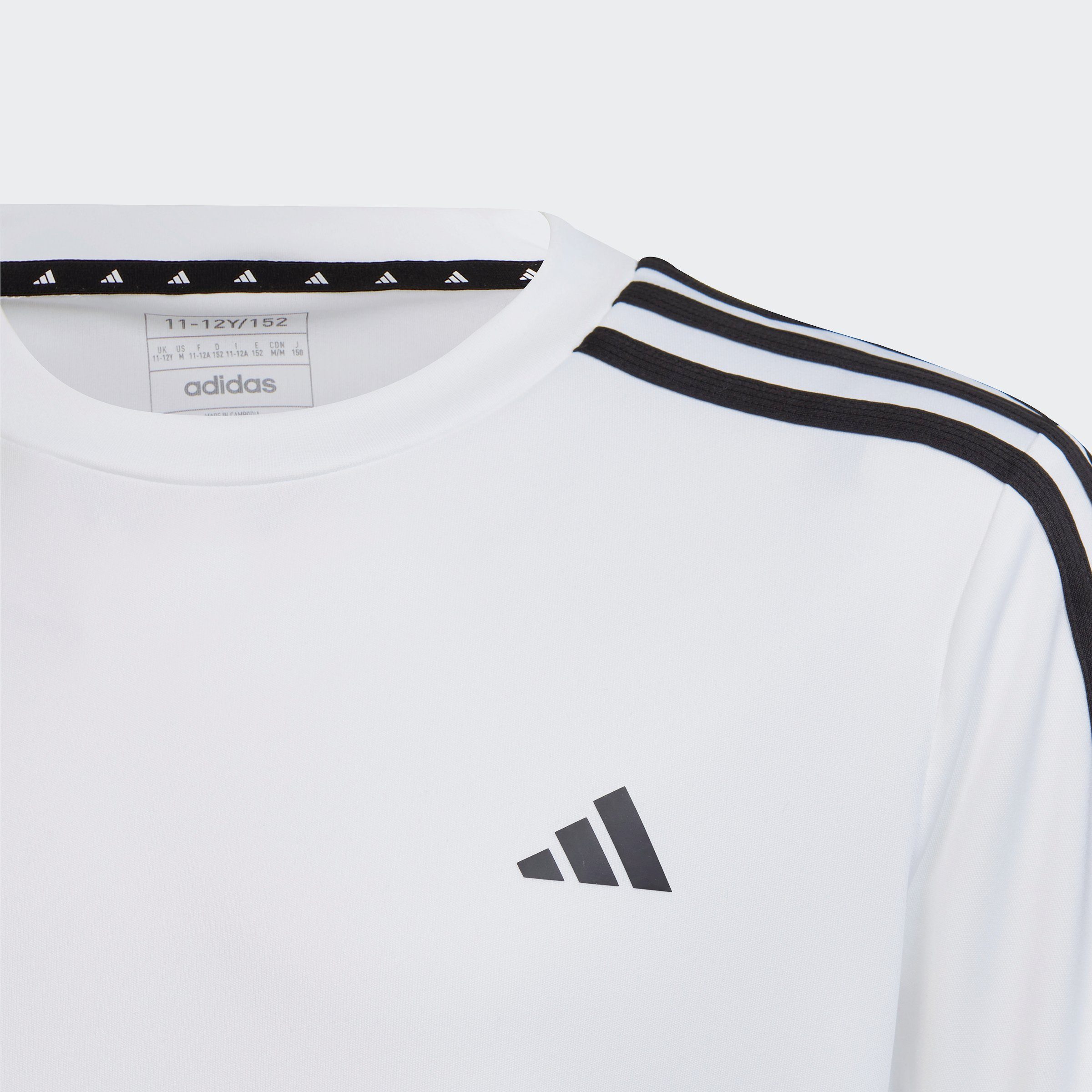 adidas Sportswear T-Shirt TRAIN ESSENTIALS AEROREADY 3-STREIFEN REGULAR-FIT