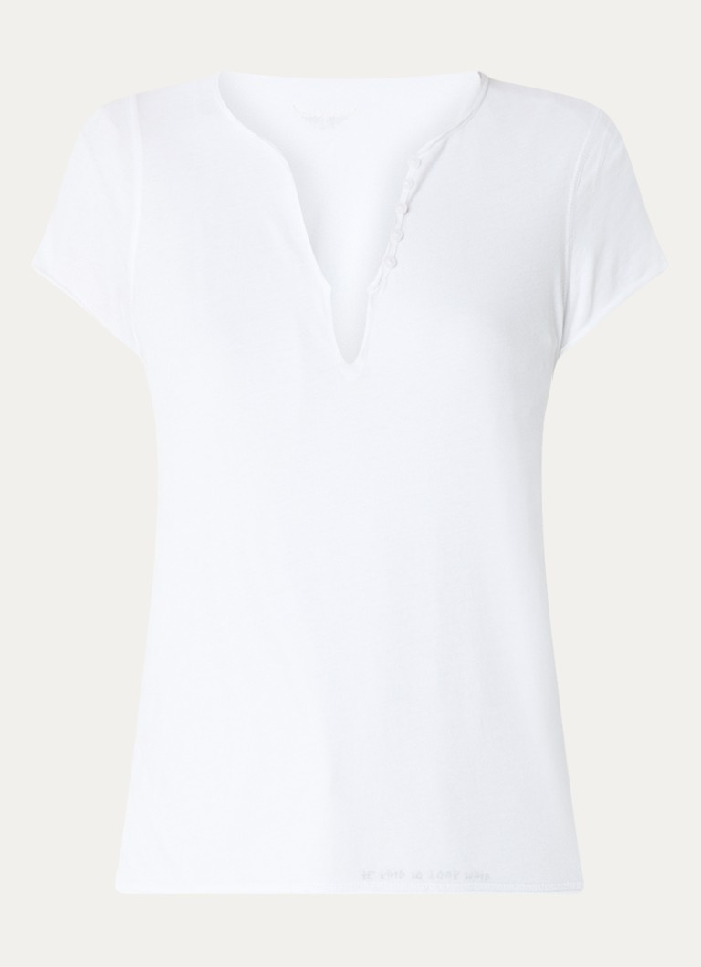 Tricou cu decolteu în V Zadig&Voltaire