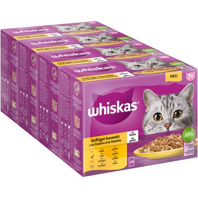 Megapack Whiskas Senior Frischebeutel 48 x 85 g
