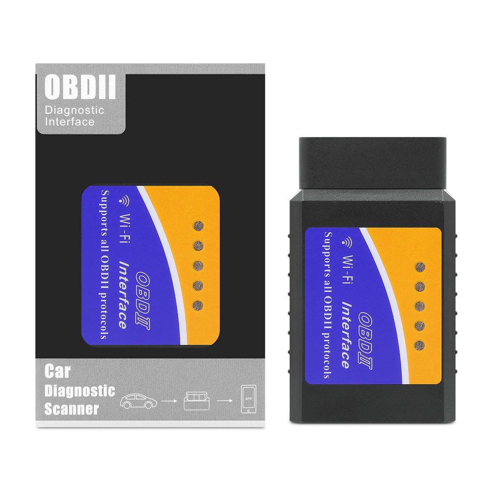 AN-DANNV OBD2-Diagnosegerät Elm327 Wifi Adapter das Motorkontrollleuchte ausschalten, MIL Aus