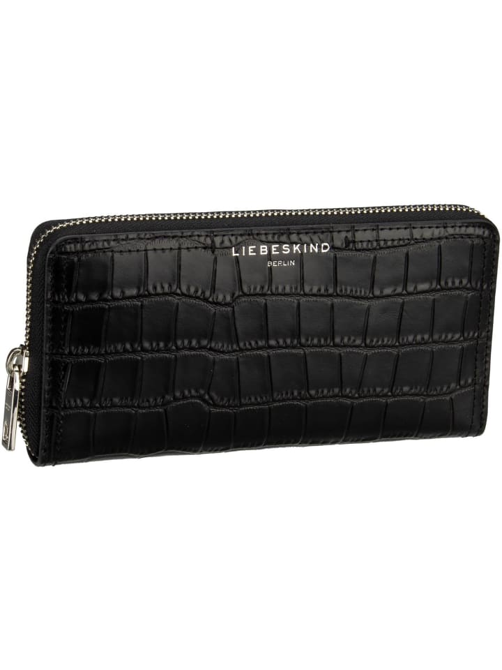 LIEBESKIND BERLIN Geldbörse Chudy Gigi New Croco in Black günstig kaufen onesize
