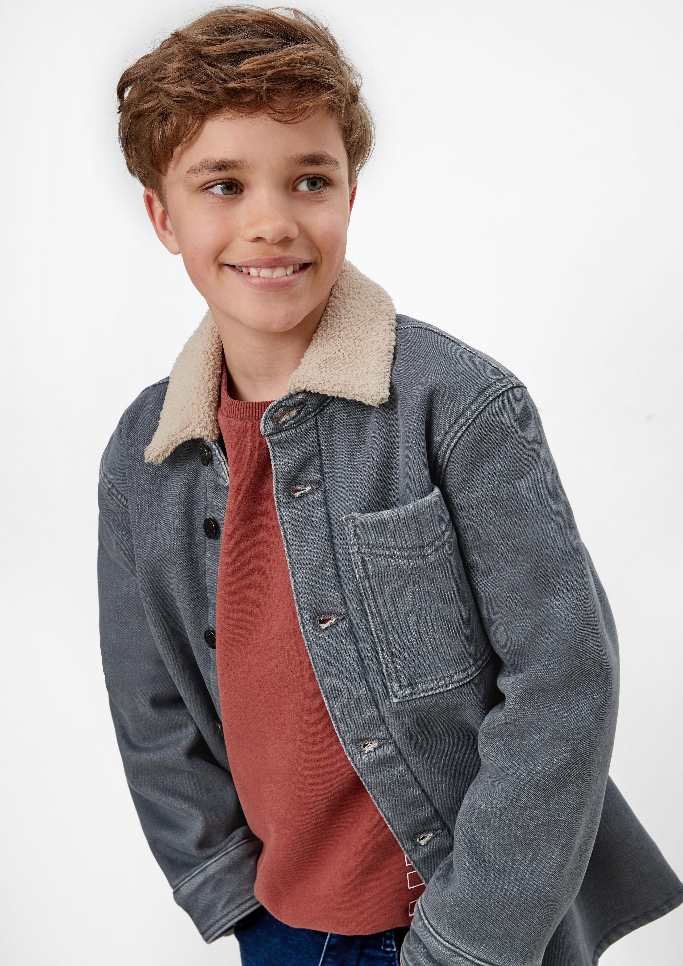 Hemdjacke mit Teddyplüsch-Futter  2123714-94Z2