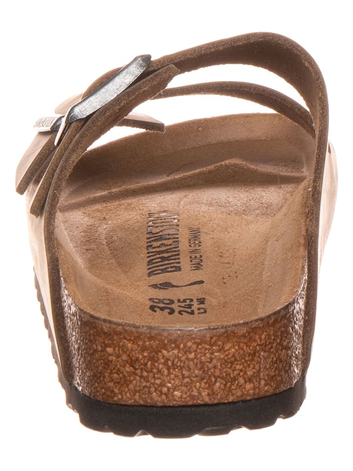 Birkenstock Leder-Pantoletten 