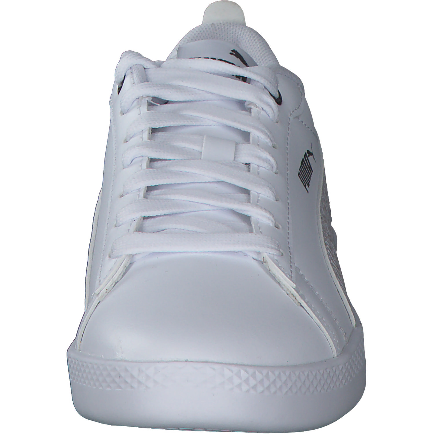 Puma Smash Wns v2 Mono 387637, Sneakers Low, Damen, Weiß