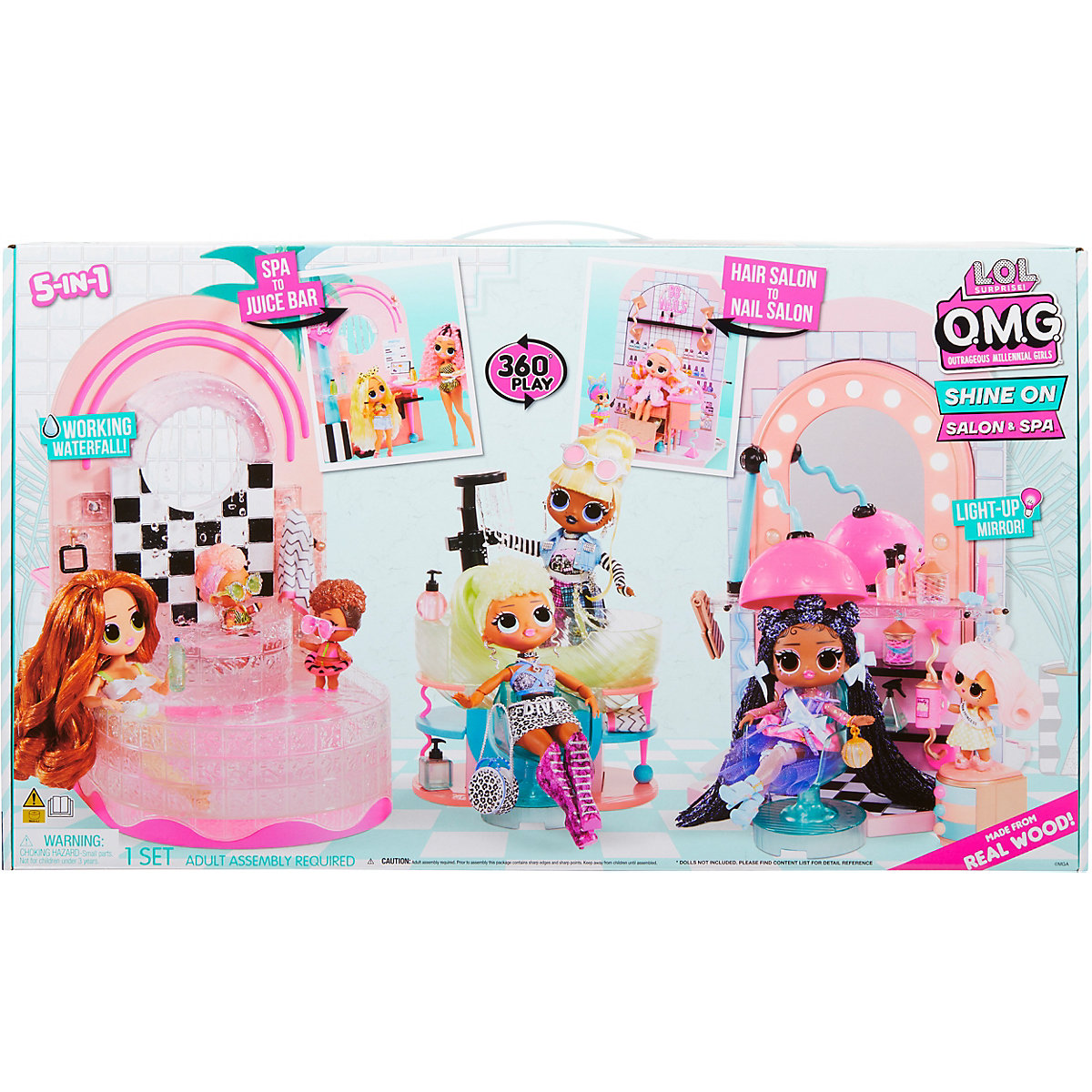 L.O.L. Surprise! Shine On Salon & Spa Set
