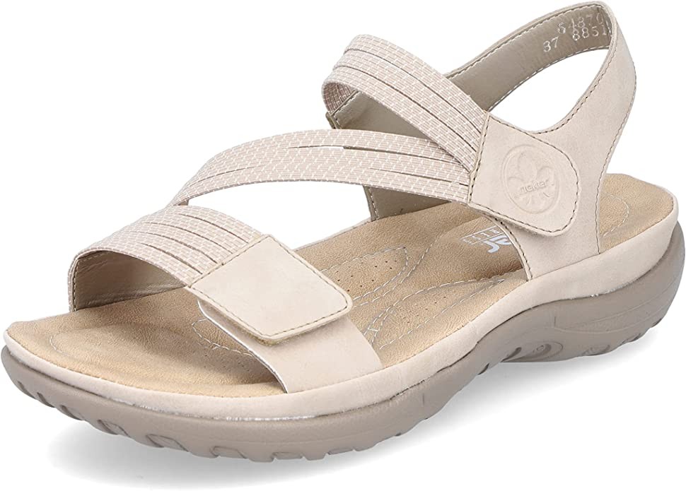RIEKER Klassische Sandalen beige