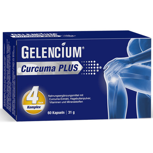 GELENCIUM Curcuma Plus hochdosiert m.Vit.C Kapseln  60 St  Kapseln