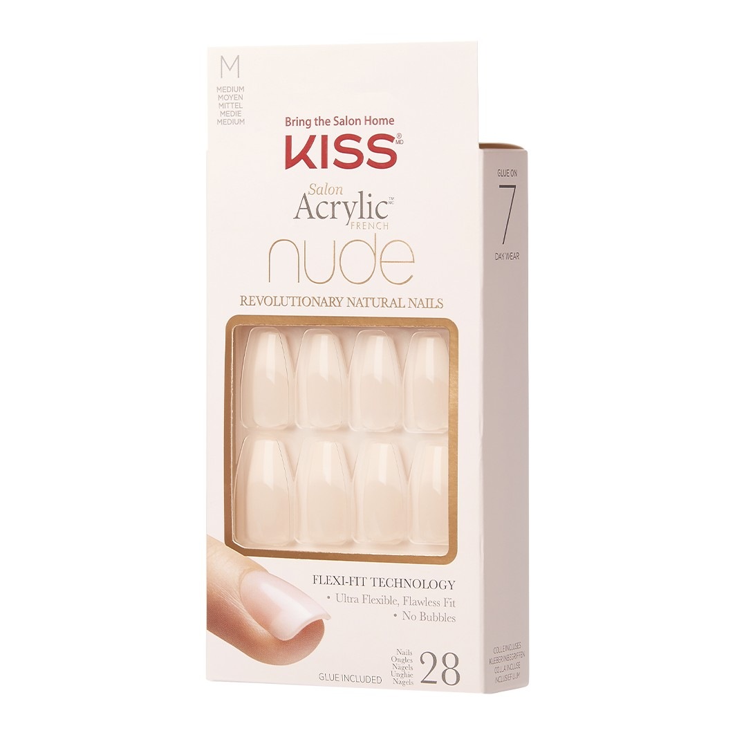 Salon Acrylic Nude Nails - Leilani