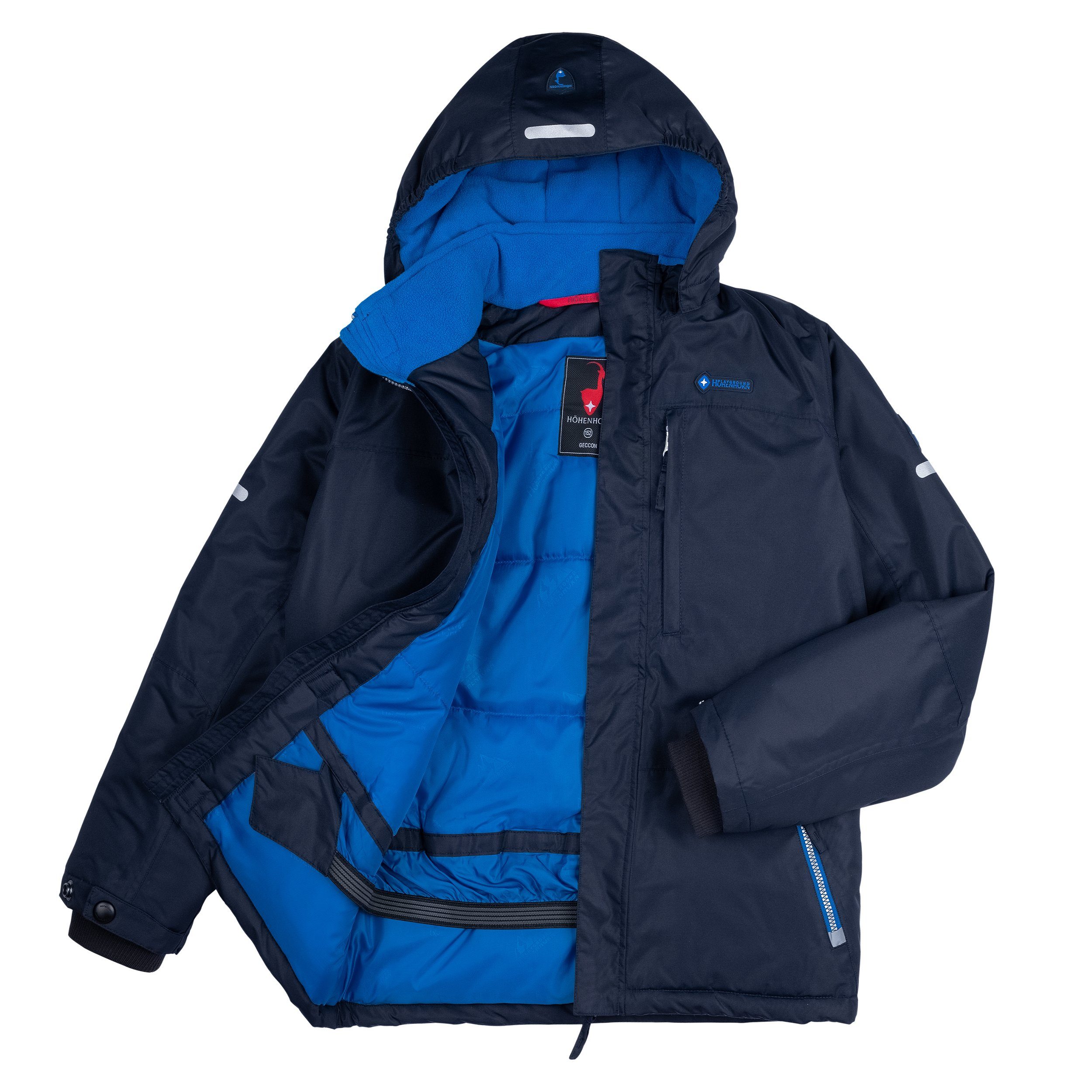 Höhenhorn Winterjacke Geccon Kinder Winter Jacke Jungen Mädchen Gefüttert mit Schneefang