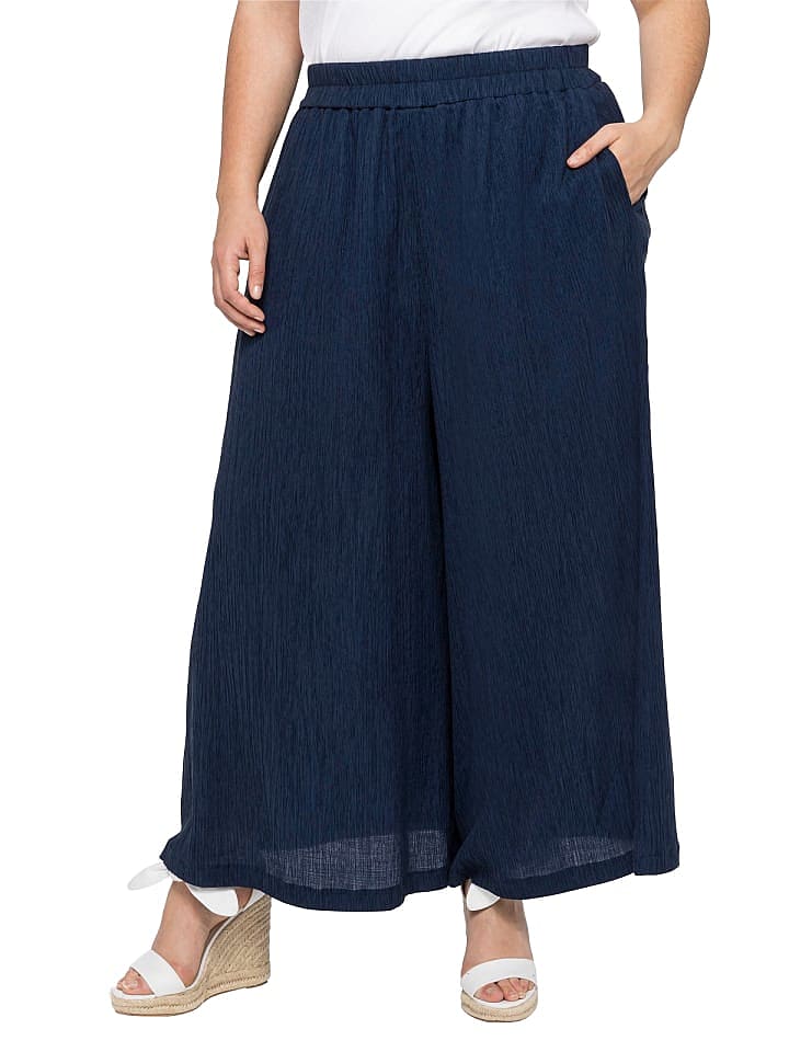 sheego sheego Hosenrock in marine günstig kaufen 40