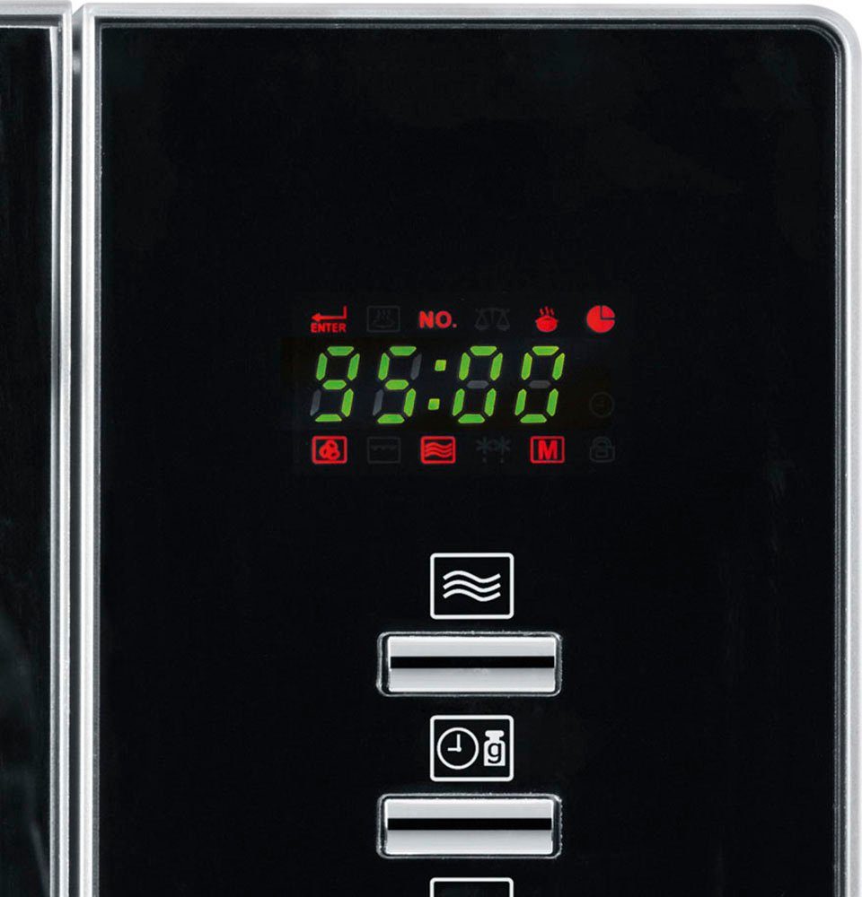 Severin Mikrowelle MW 7773 mit Grill-und Heißluftfunktion 3-in-1, Grill, Heißluft, Mikrowelle, 20 l, 10 Leistungsstufen und 9 Automatik-Kochprogramme