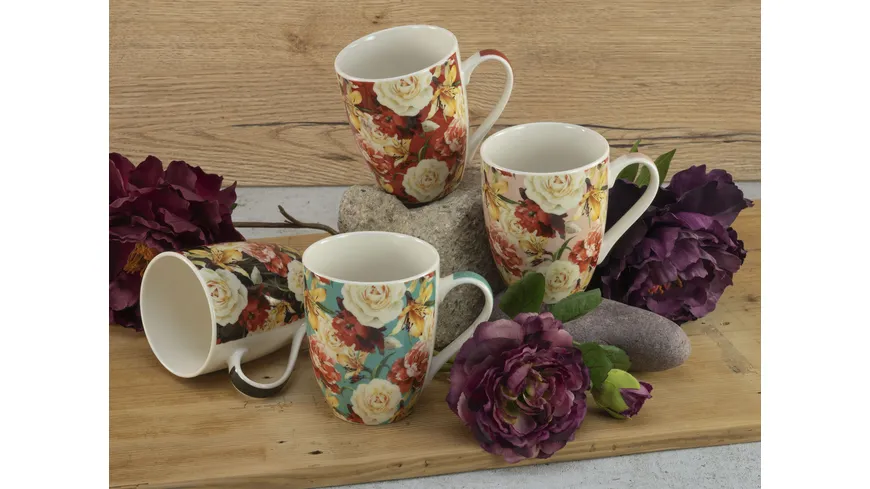 CreaTable Kaffeebecher Roses 0,3l