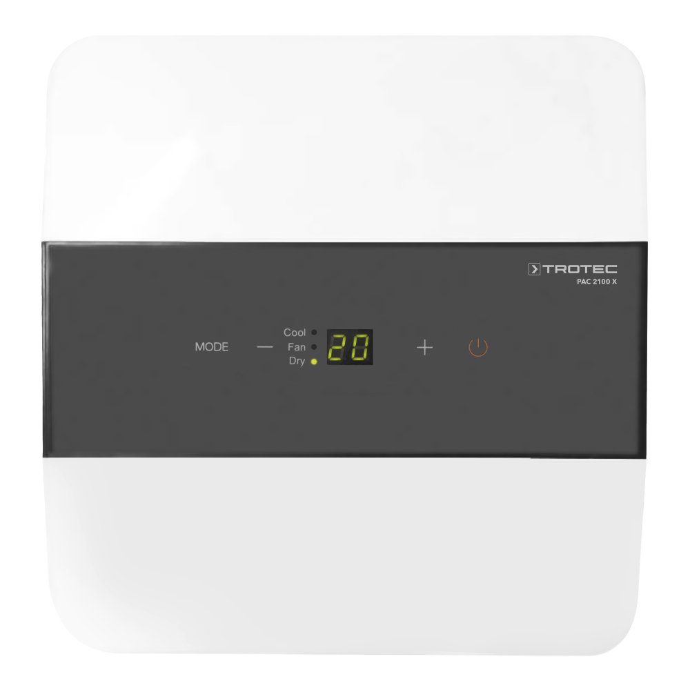TROTEC 3-in-1-Klimagerät PAC 2100 X, 2 kW Kühlleistung Energieeffizienzklasse A