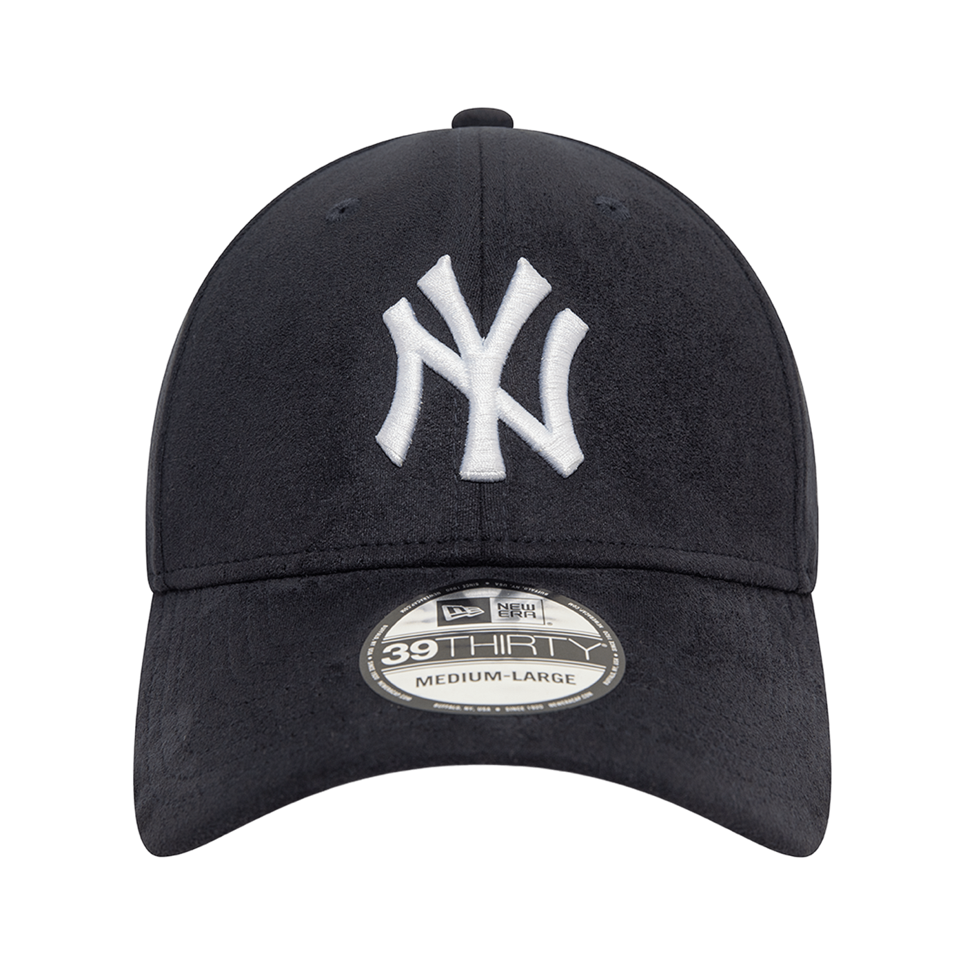 New Era MLB New York Yankees Faux Suede 39Thirty Cap Blau