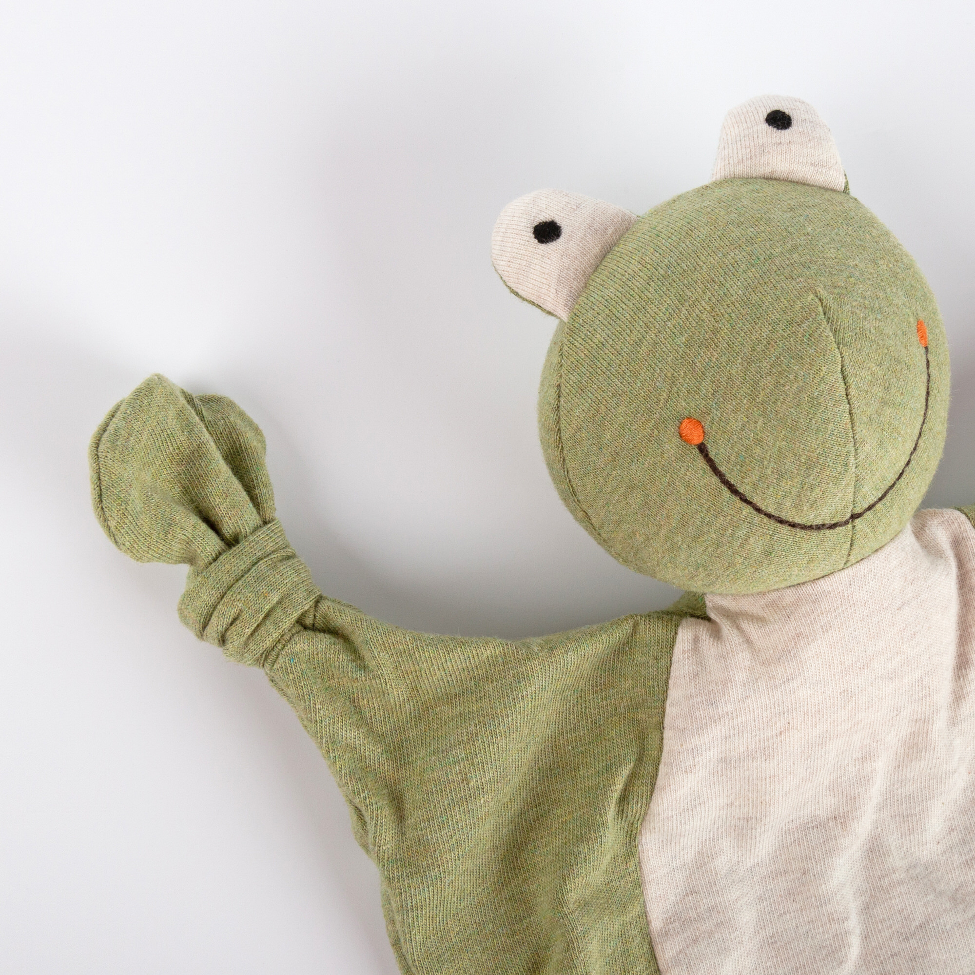 Baby Schnuffeltuch Frosch