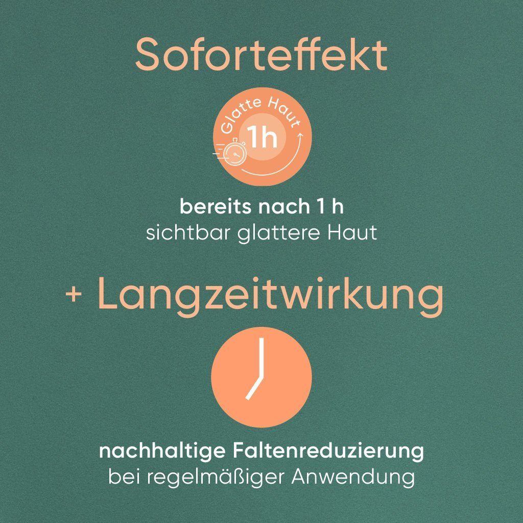 APRICOT Beauty Gesichtsmaske APRICOT® Hyaluron Gesicht Pads 30x wiederverwendbar bei Stirnfalten, Wiederverwendbar