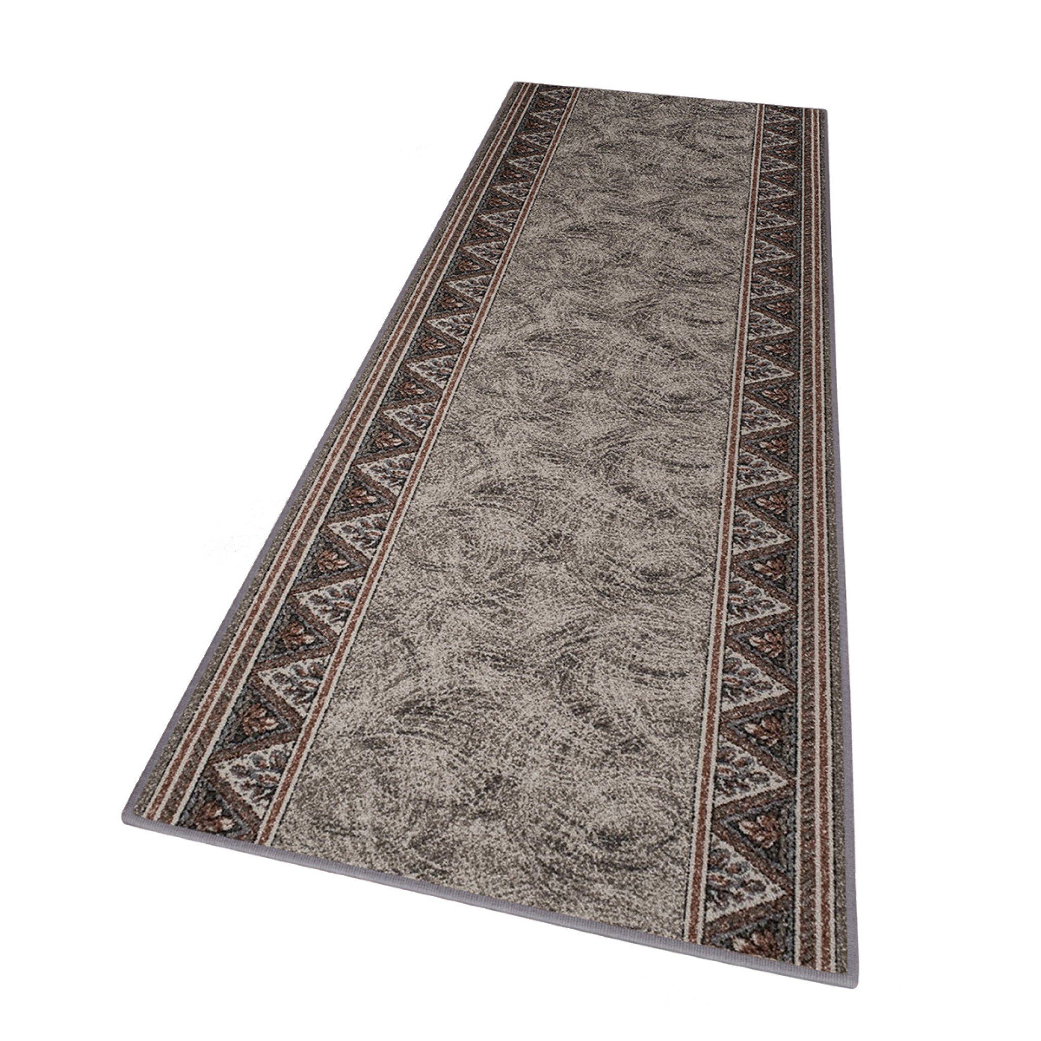 Läufer Läufer Teppichläufer Brücke - Vorzimmer Küche - Beige, Mazovia, 67 x 100 cm, Kurzflor, Rutschfest, Meterware, Verschiedene Größen