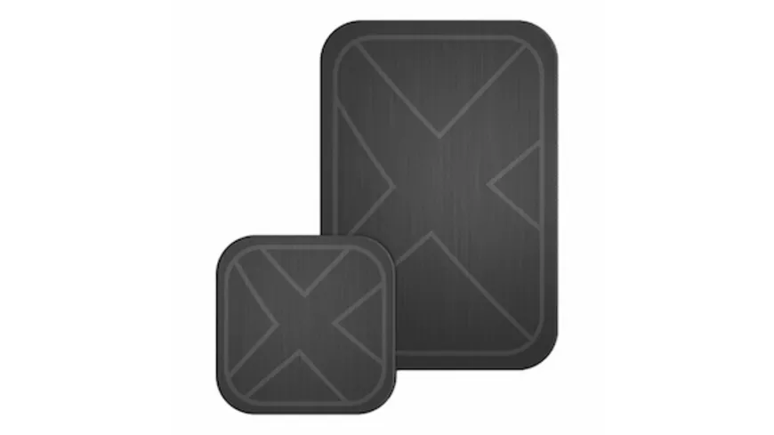 XLayer MagFix  Zubehör 2er PackMetallplatten Black