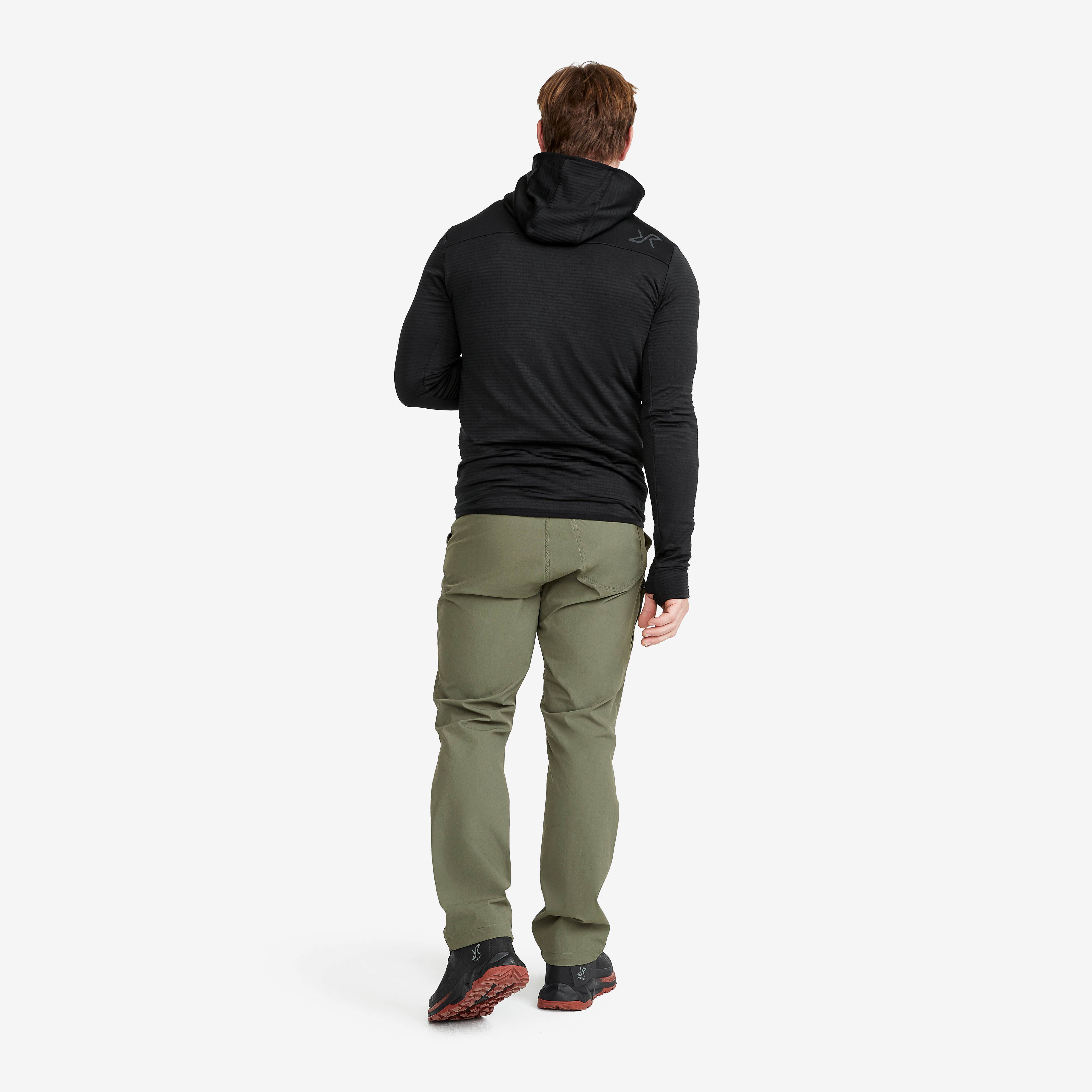 Waffle Hoodie Homme Black
