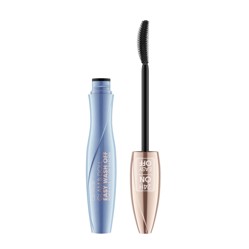 catrice Glam & Doll Easy Wash Off Power Hold mascara démaquillage facile 010 Ultra Black Mascara