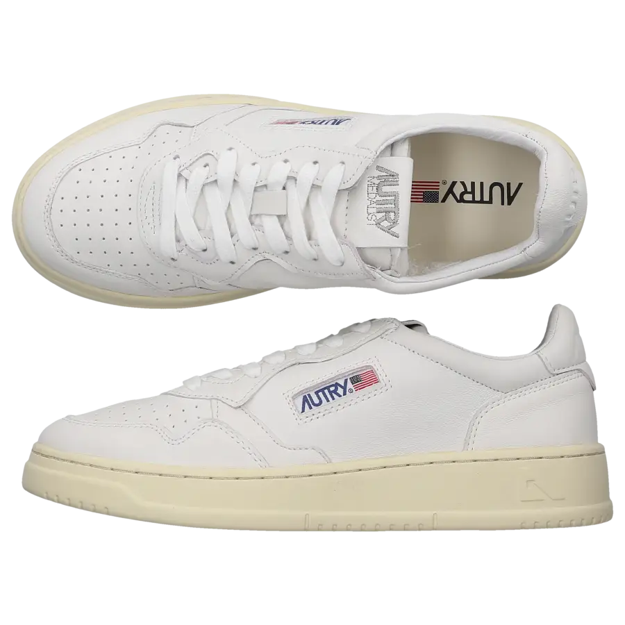 Autry - Sneaker low MEDALIST Kalbsleder - weiß