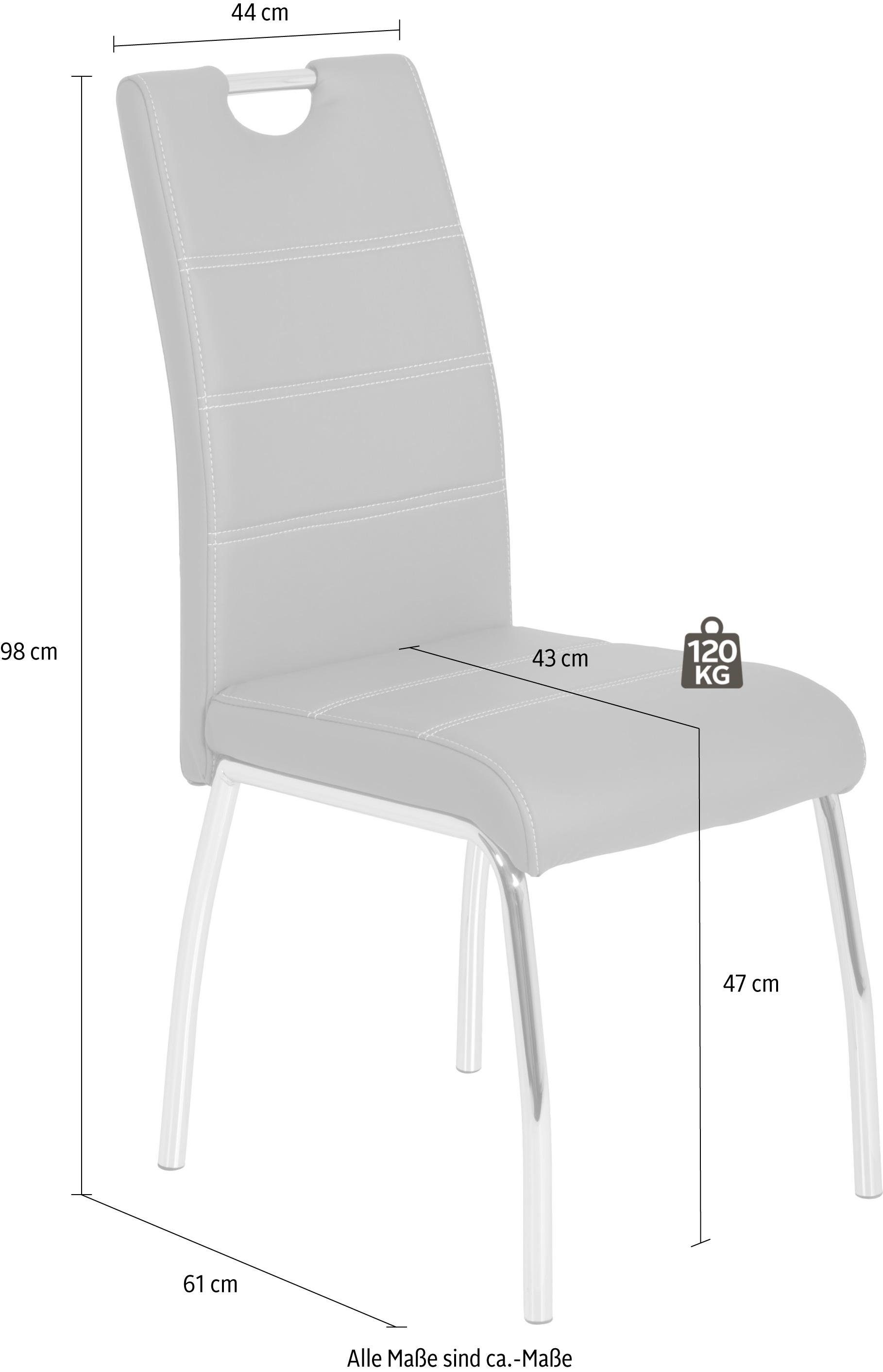 HELA 4-Fußstuhl Susi (Set, 2 St), 2 oder 4 Stück