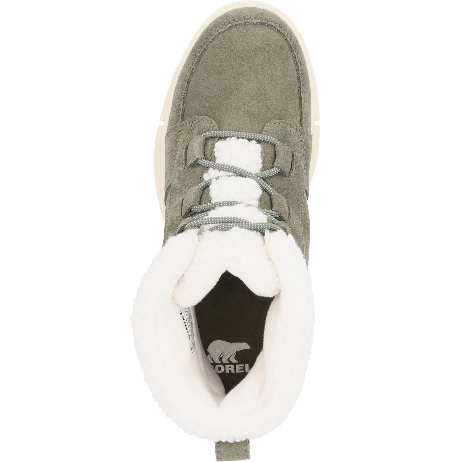 Sorel Explorer Next Carnival WP 2058891, Schnürstiefel, Damen, Grün (bleached ceramic)