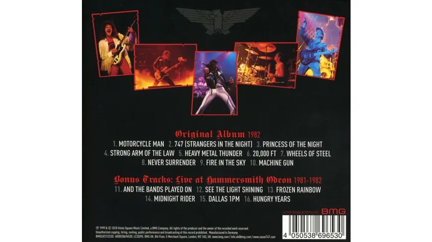 The Eagle Has Landed (Live) Digipak