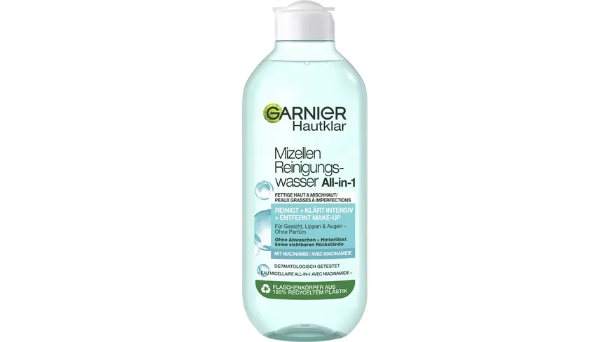 Garnier Skin Active Hautklar 3in1 Mizellenwasser 400 ml