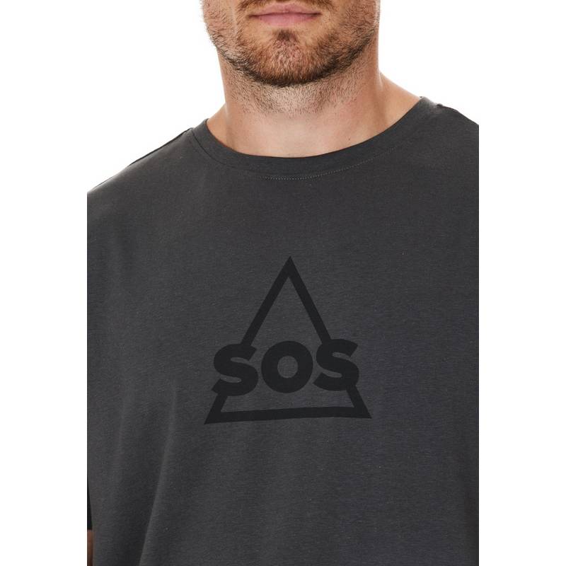 SOS Kvitfjell Printshirt Herren