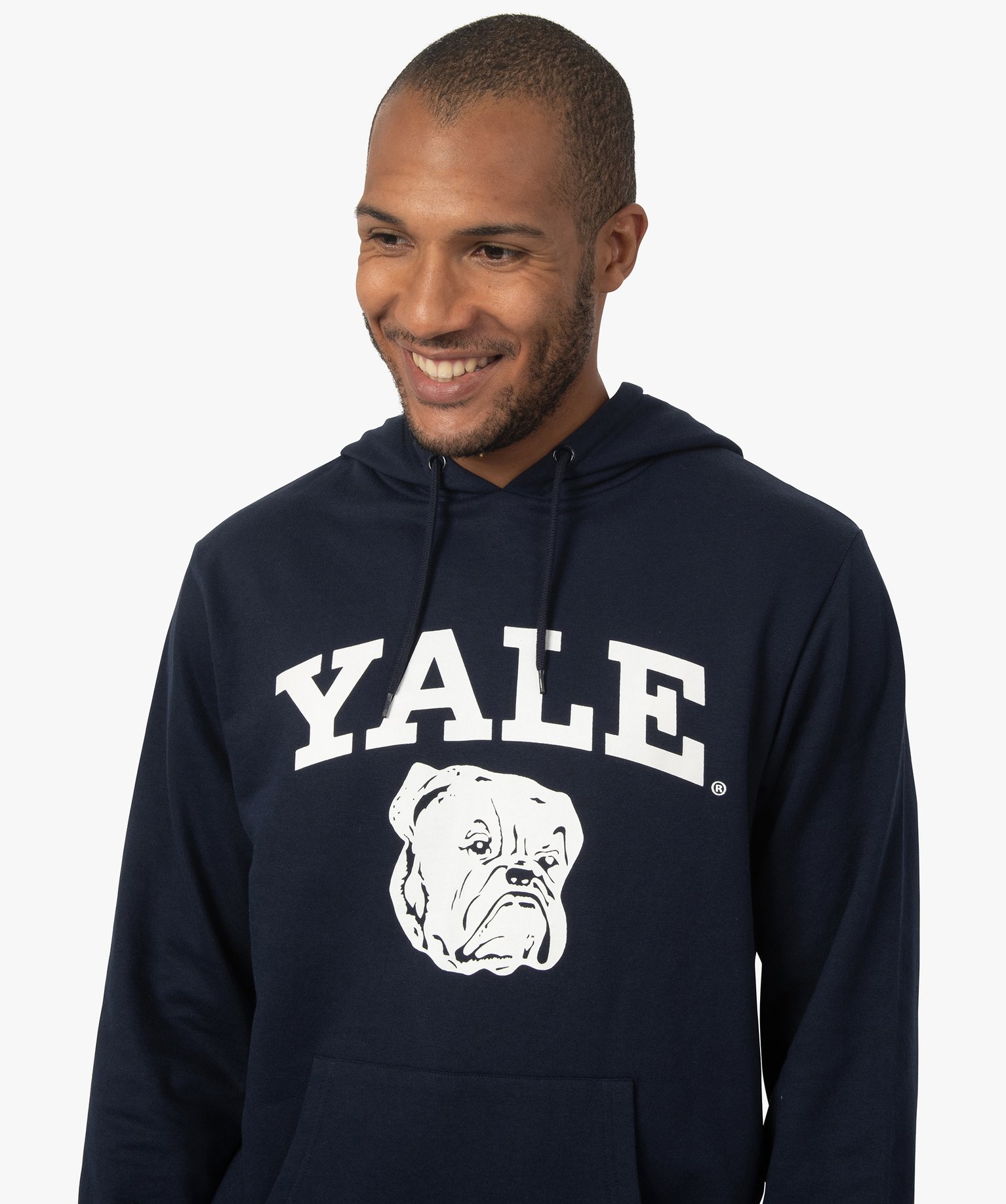 Sweat homme à capuche avec inscription contrastante | GEMO