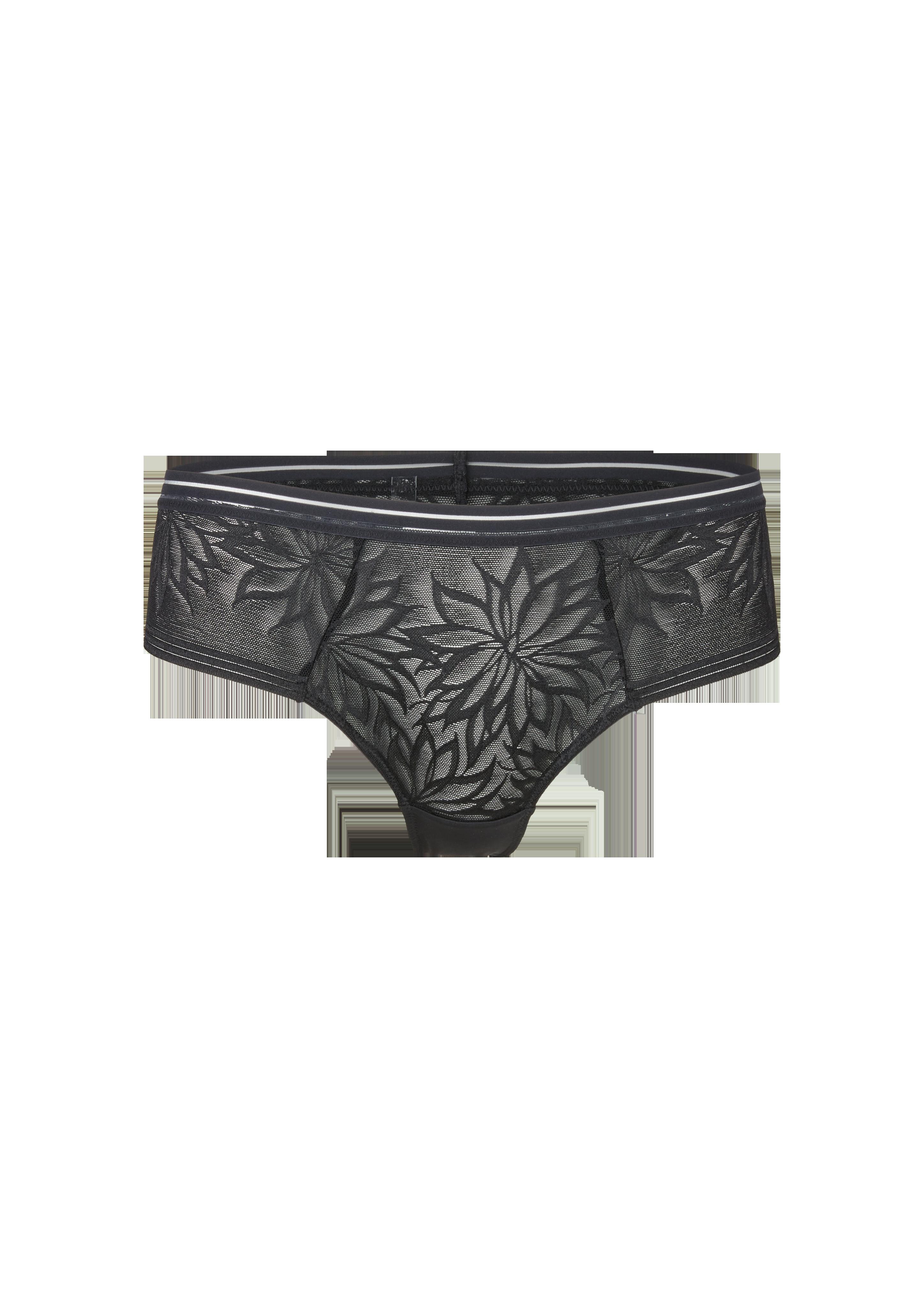 String mit floraler Spitze  6006520-9999