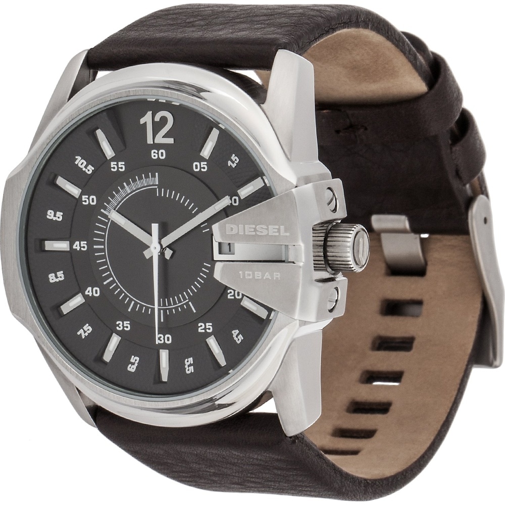 Diesel Montre pour hommes Acier inoxydable Montre