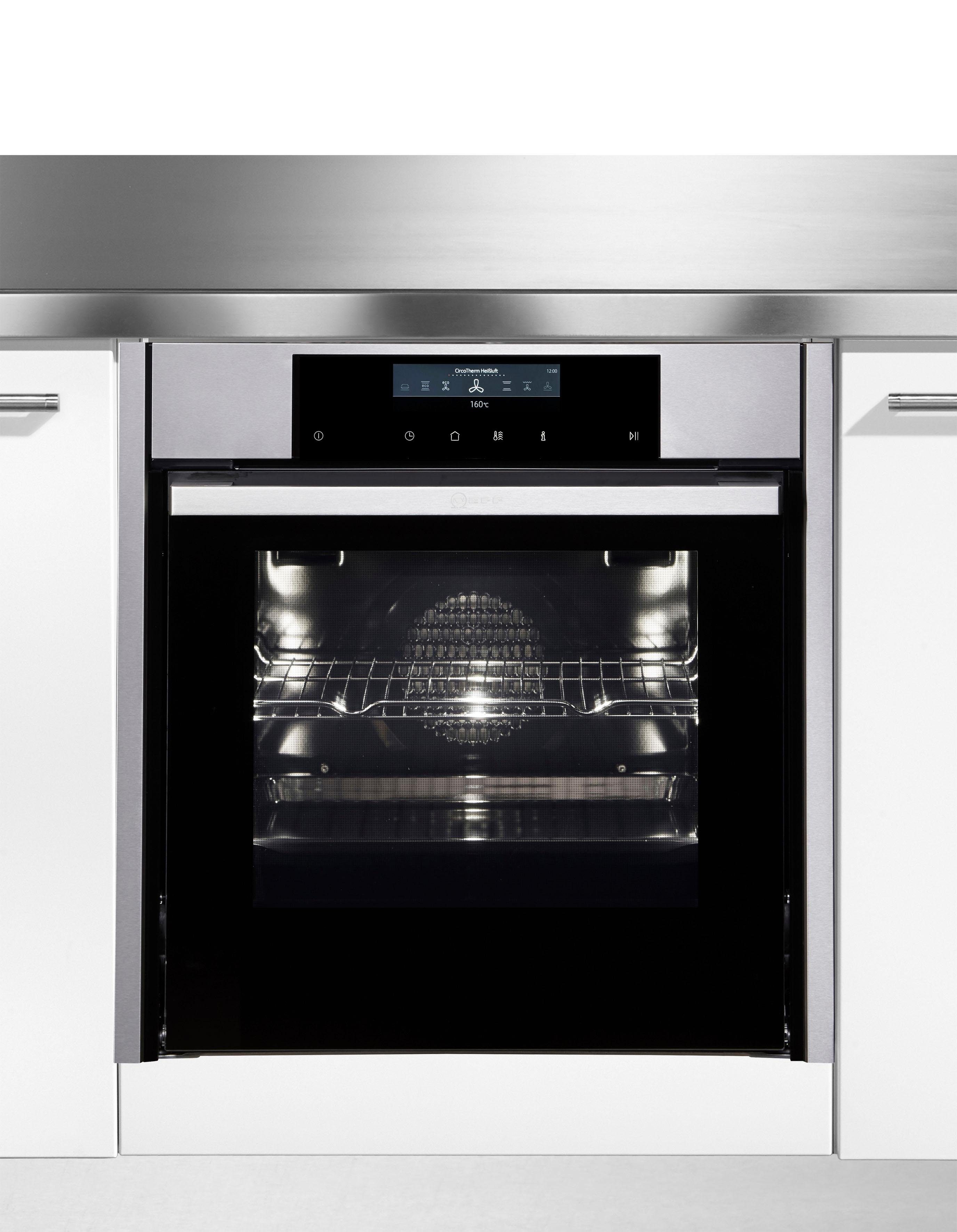 NEFF Pyrolyse Backofen N 90 B56CT64N0, mit Vollauszug, Pyrolyse-Selbstreinigung, mit Slide&Hide®