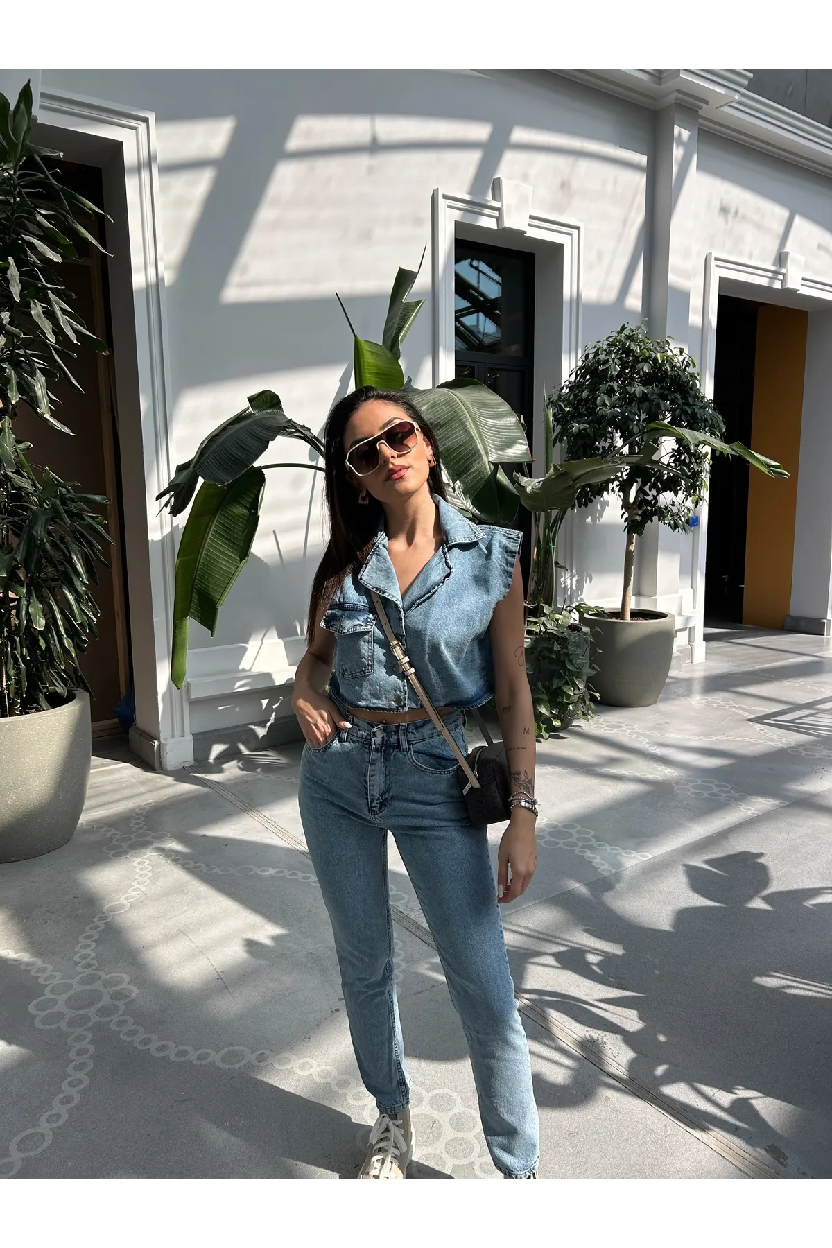 MEECY  Zweiteiler - Blau - Regular Fit