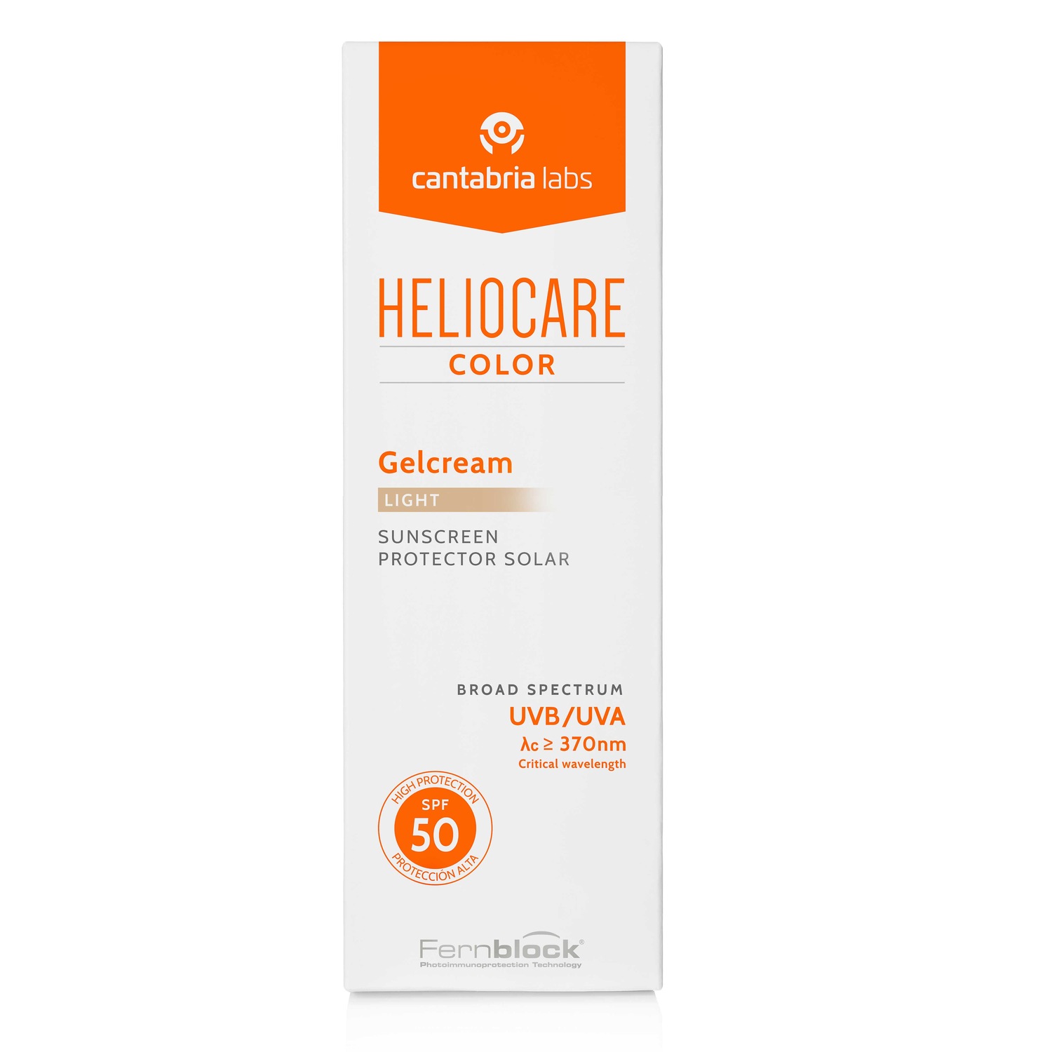 Color Gelcream SPF 50 light