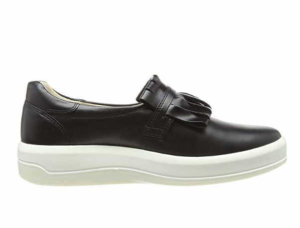 ECCO Klassische Slipper schwarz