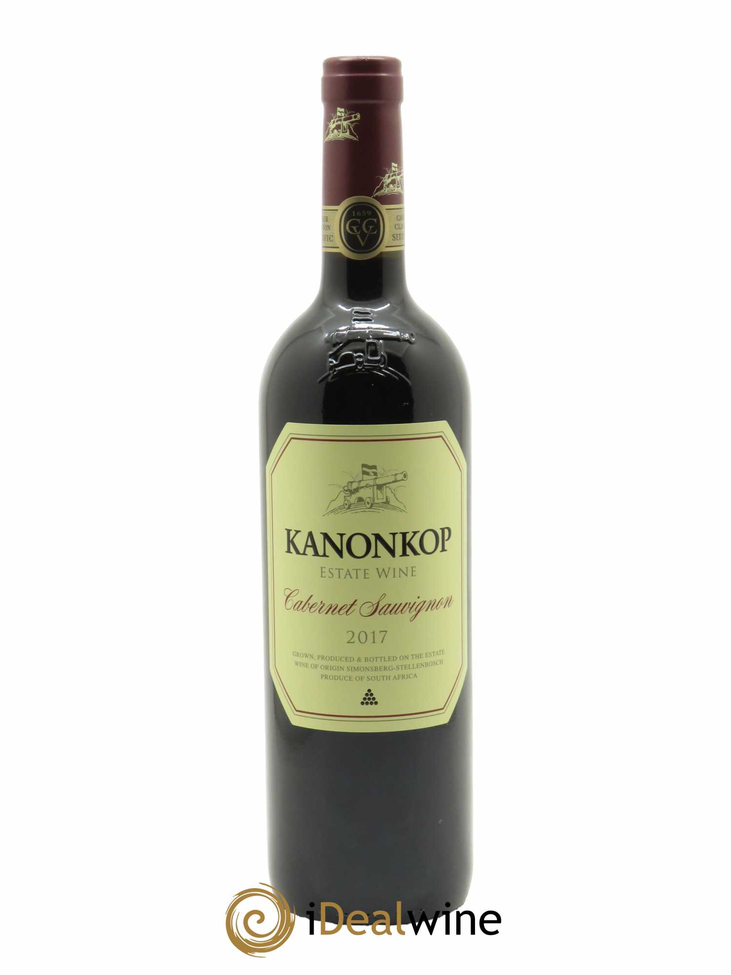 Stellenbosch Kanonkop Cabernet Sauvignon  2017 - Lot de 1 Bouteille