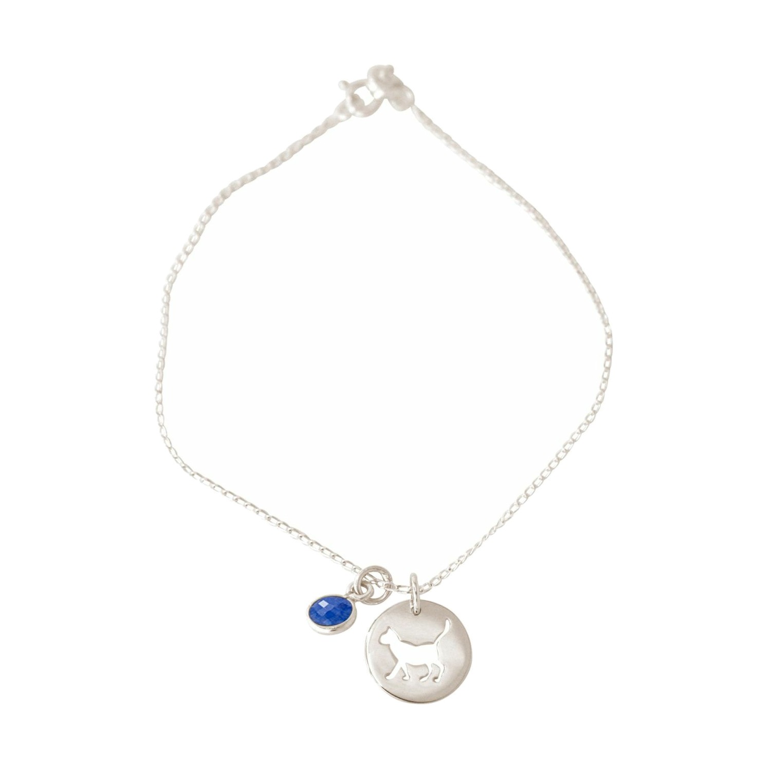 Armband 'KATZE Saphir'