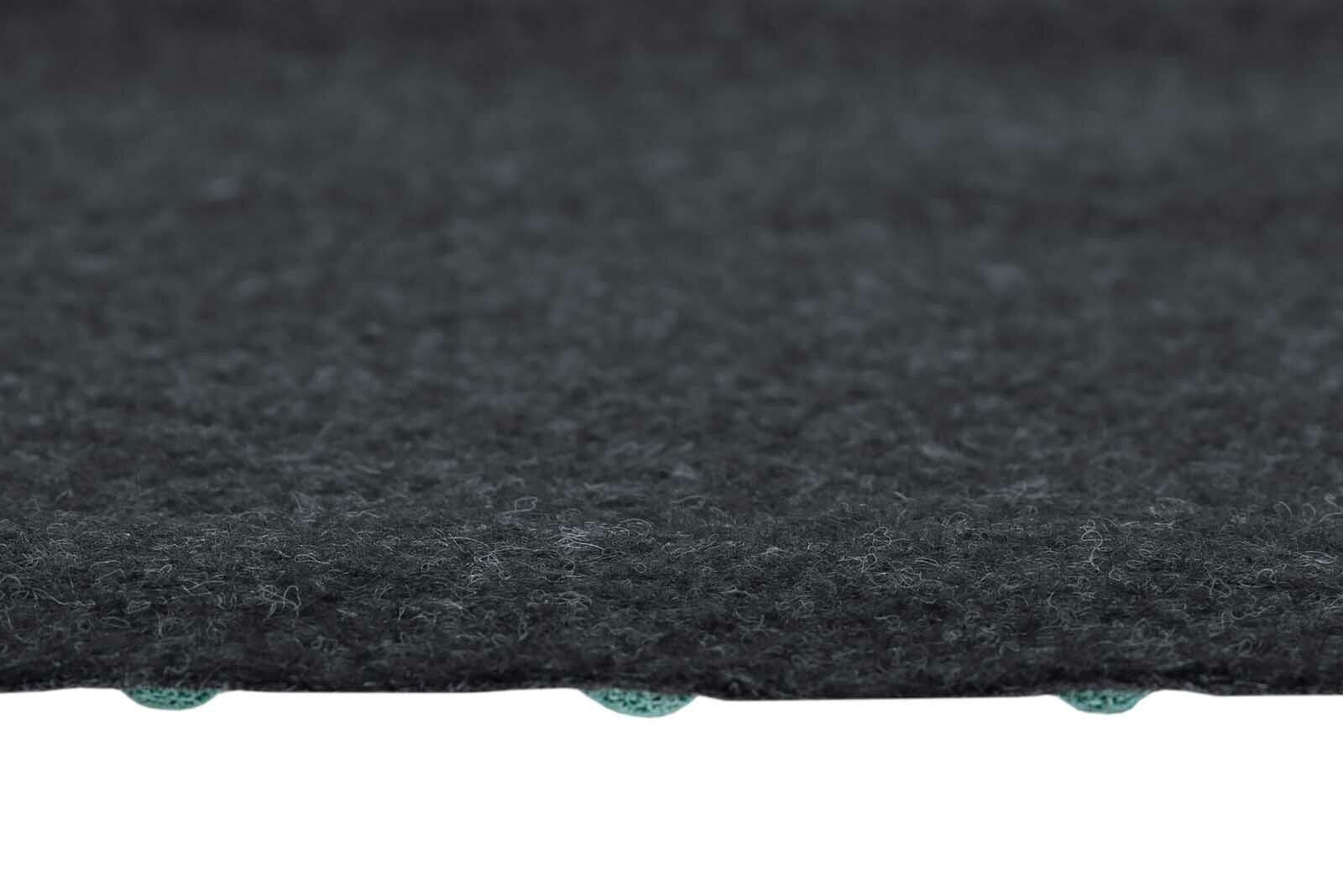 Kunstrasen Meterware 400 cm breit, misento, rechteckig, Höhe: 4 mm, pflegeleicht, strapazierfähig, zuschneidbar, mit Noppen zur Drainage