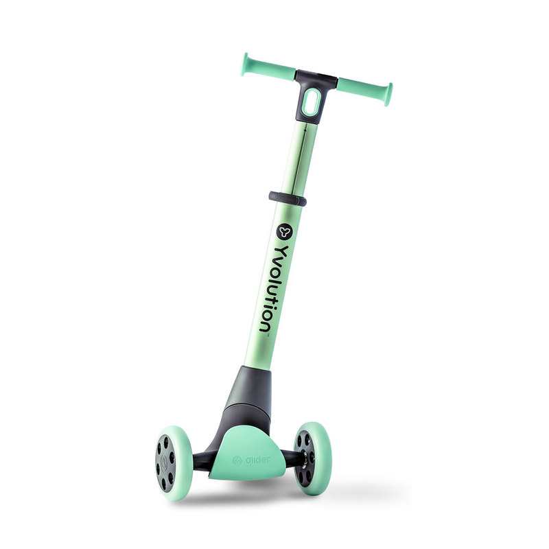 Trottinette 3 roues Yglider vert Yvolution