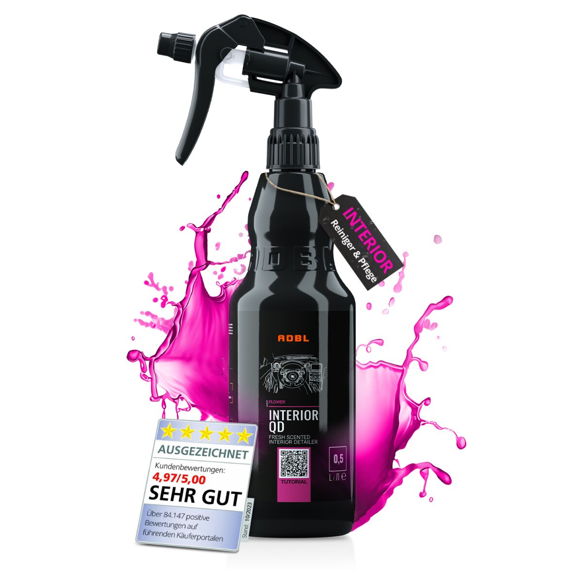 ADBL Interior QD Kunststoffreiniger mit Canyon Trigger 500ml