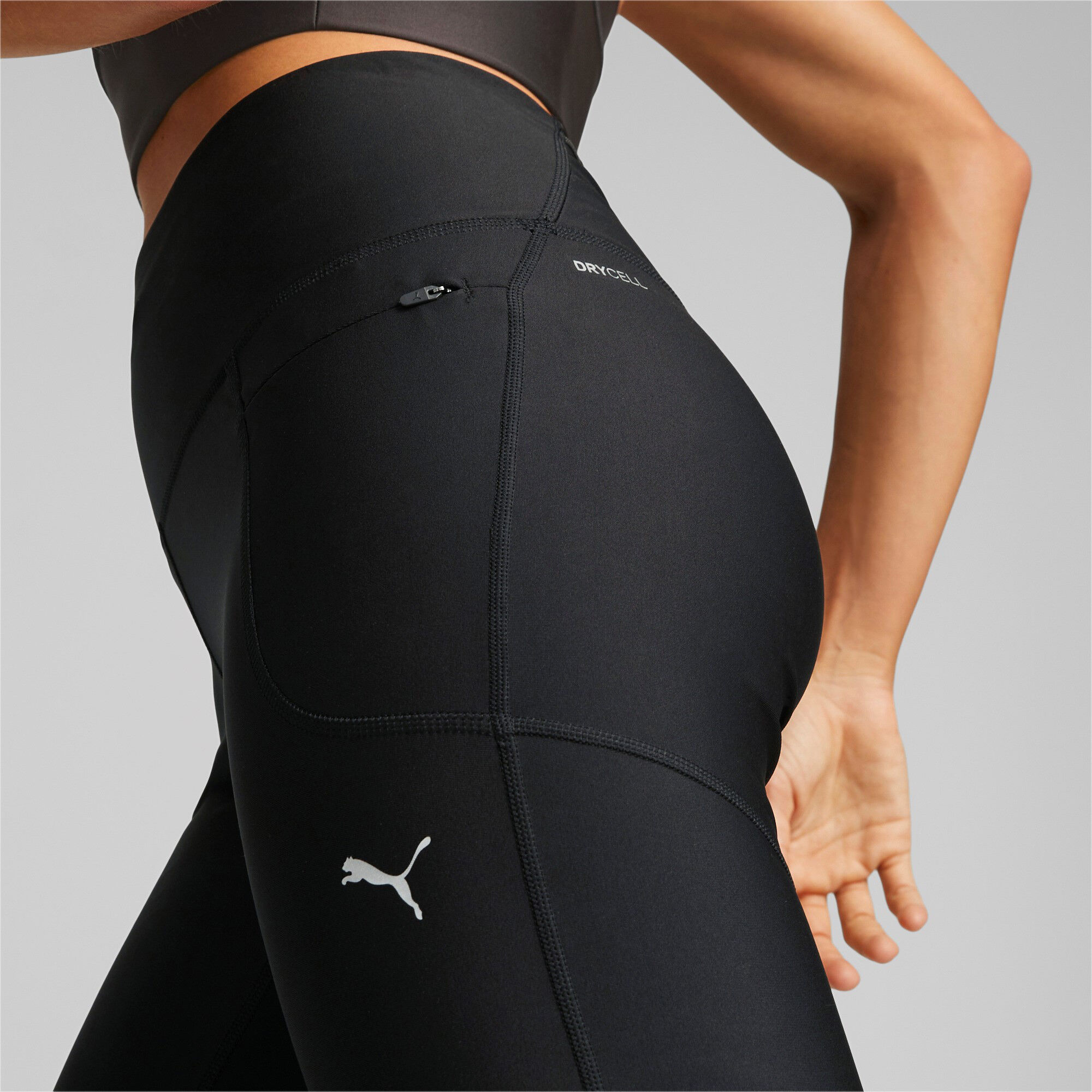 Run Ultraform Highwaist FL Tight Damen - Schwarz