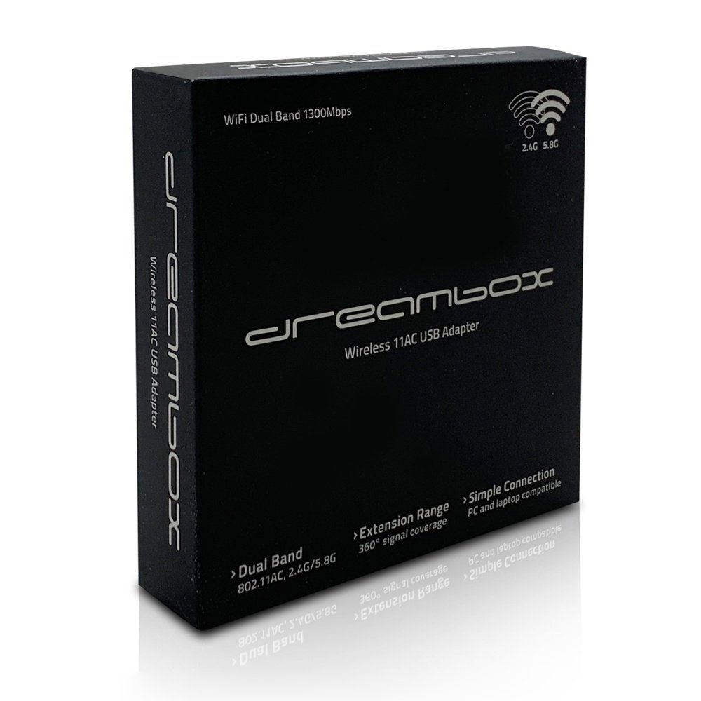 Dreambox WLAN-Stick Dual Band Wireless USB 2.0 Wlan Stick 1300Mbit