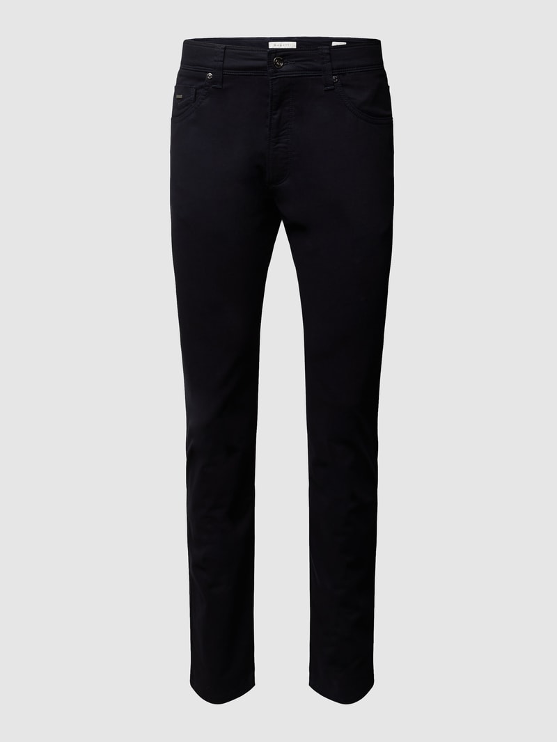 Chino mit Stretch-Anteil Modell '3020' in marineblau