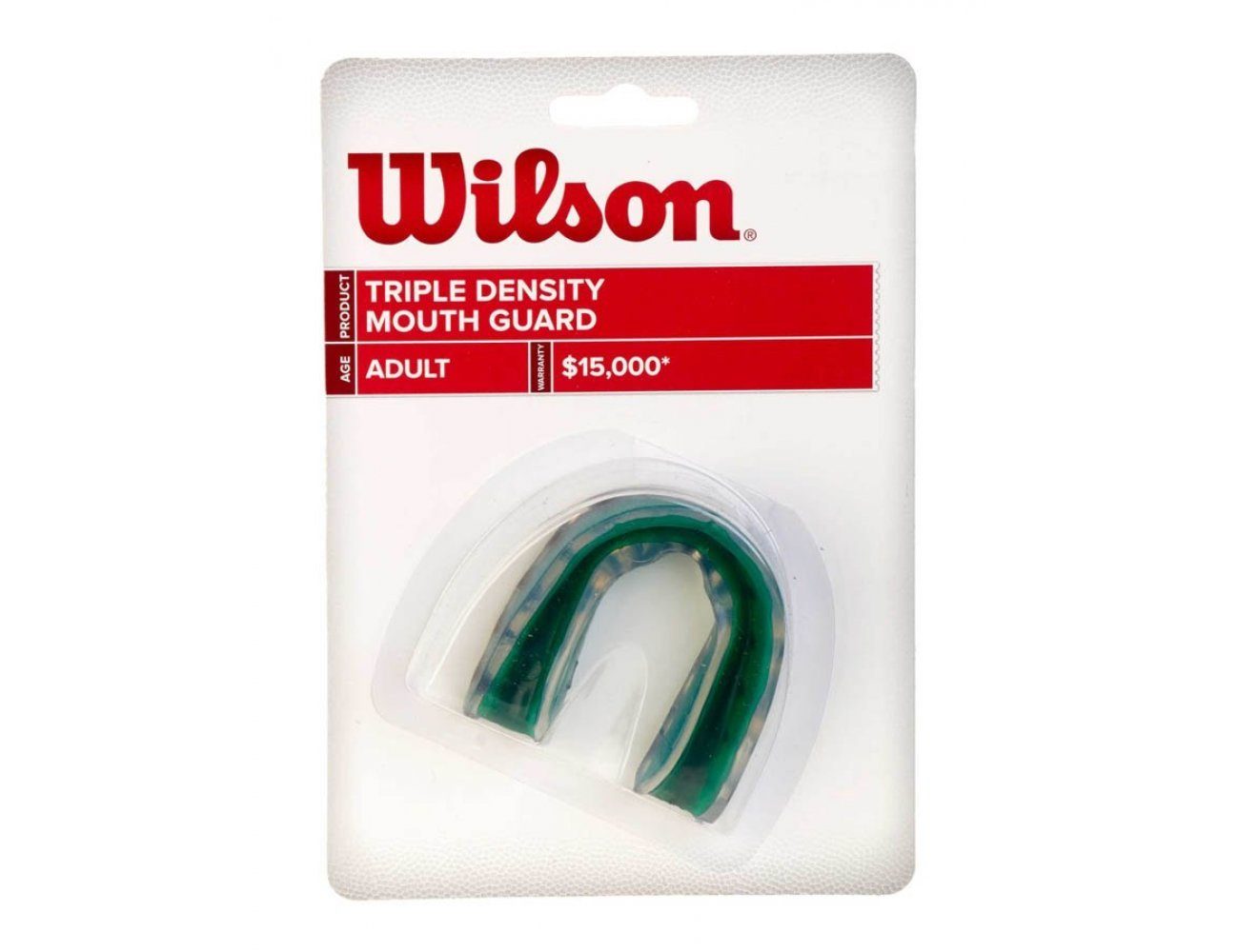 Wilson Zahnschutz 3 Schichtiger GEL Profi Zahnschützer MG3 Boxen Mundschutz Sport Sportmundschutz für Vollkontakt geeignet (Gel mit Spiraleneinsatz, 3 Schichten), Kampfsport, MMA, Krav Maga, Judo. Karate, Ballsport, Kickboxen, Taekwondo
