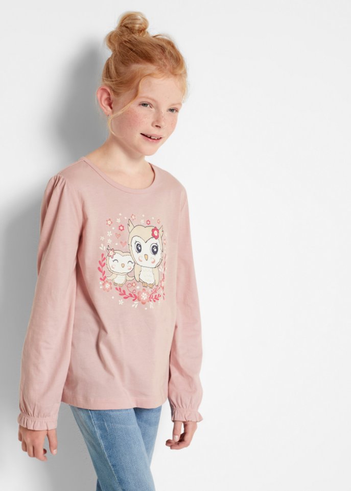 Mädchen Langarmshirt (2er-Pack)