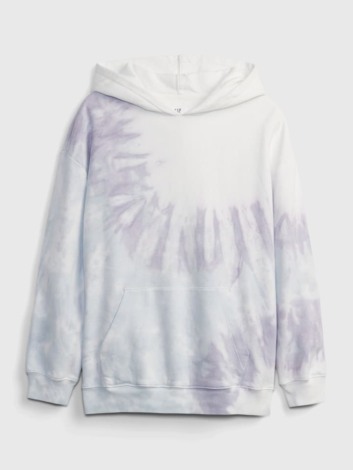 GAP Hoodie in Hellblau/ Flieder/ Weiß günstig kaufen