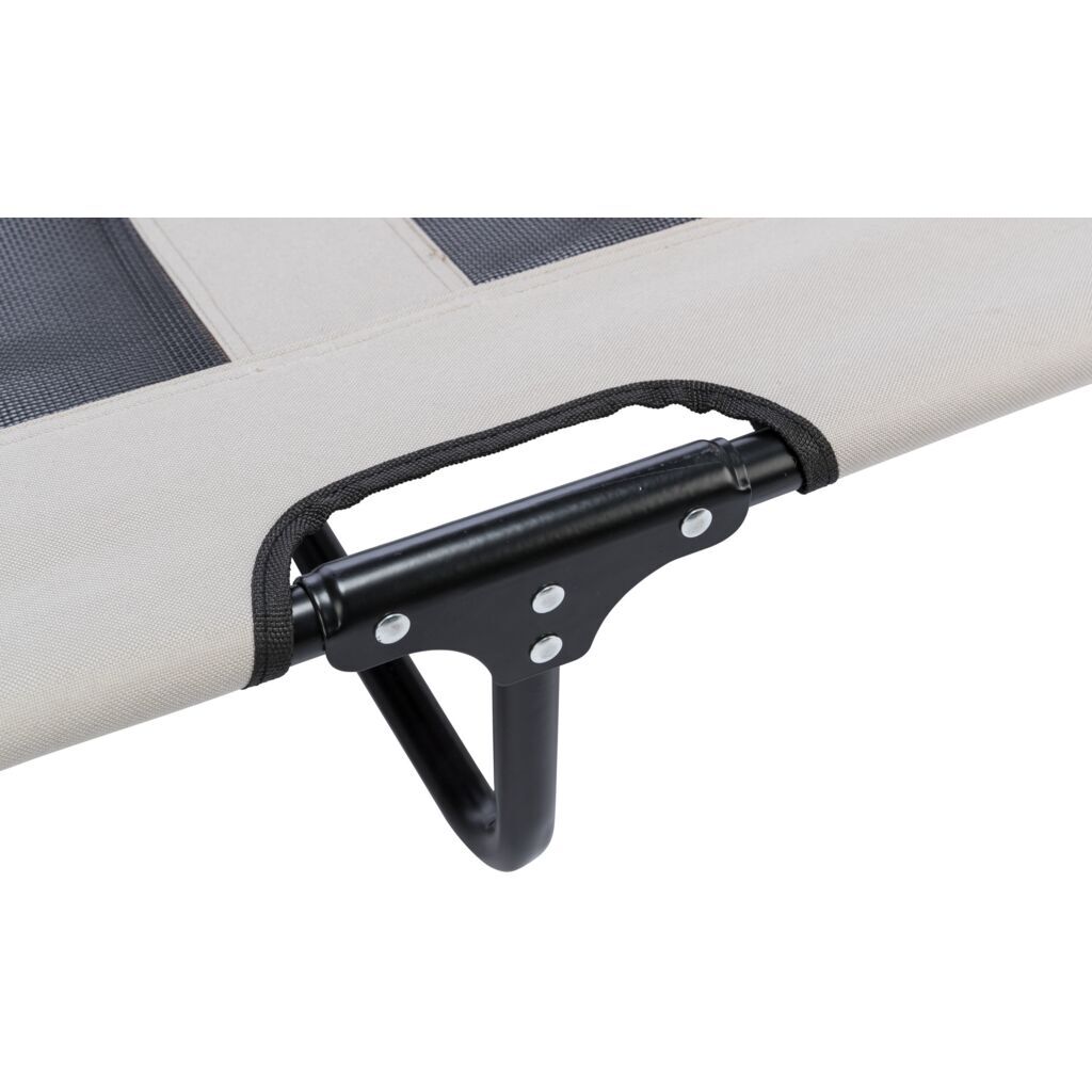 Trixie Hundebetten Trixie Hundeliege grau/ schwarz 60 cm, 19 cm, 60 cm