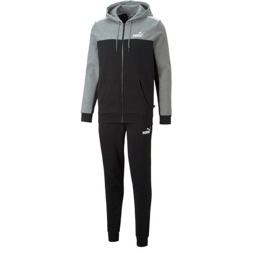 HERREN SPORTANZUG ESS HOODED COLORBLOCK SU